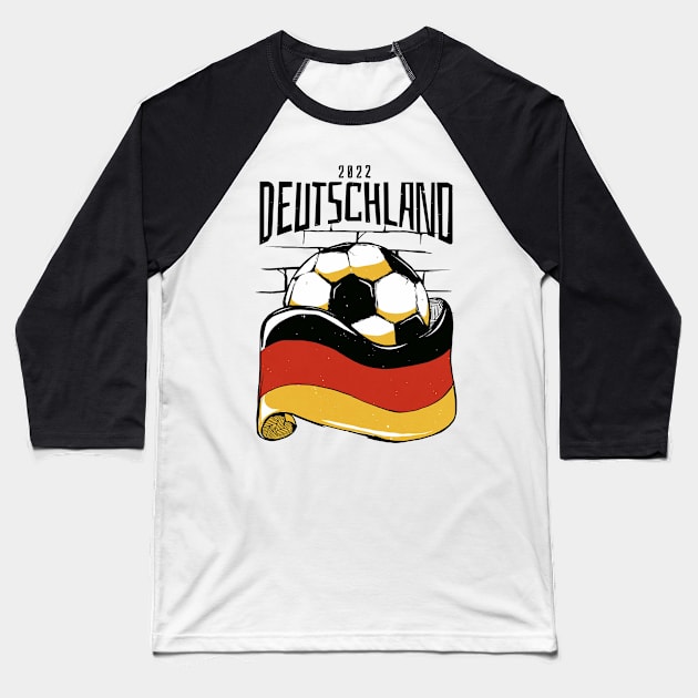 Deutschland Germany soccer Baseball T-Shirt by Picasso_design1995